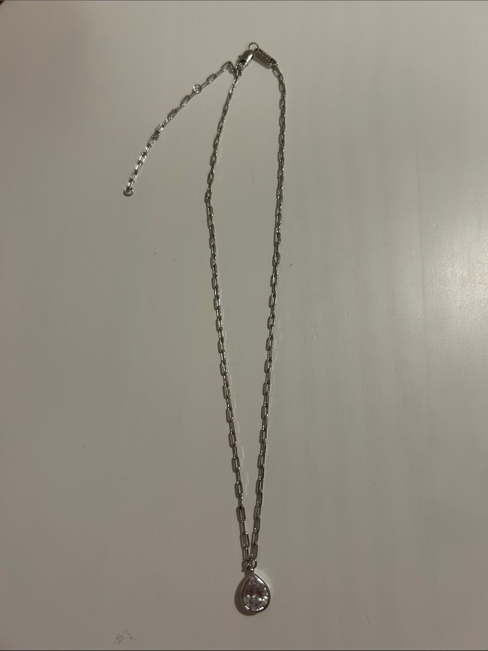 Melinda Maria silver necklace